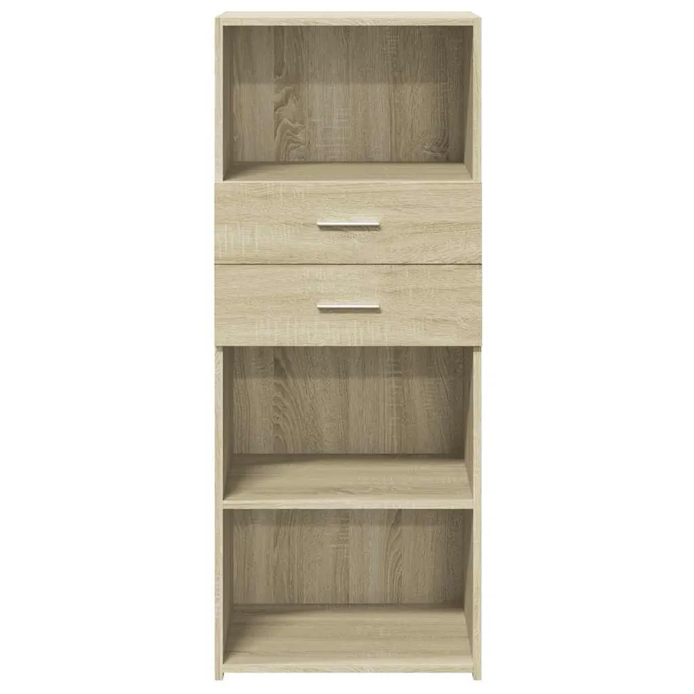 Credenza Rovere Sonoma 50x42,5x124 cm Legno Multistrato