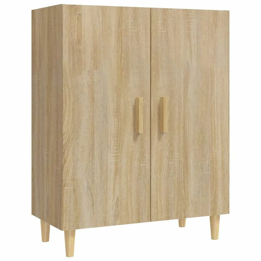 Credenza Rovere Sonoma 70x34x90 cm Legno Multistrato