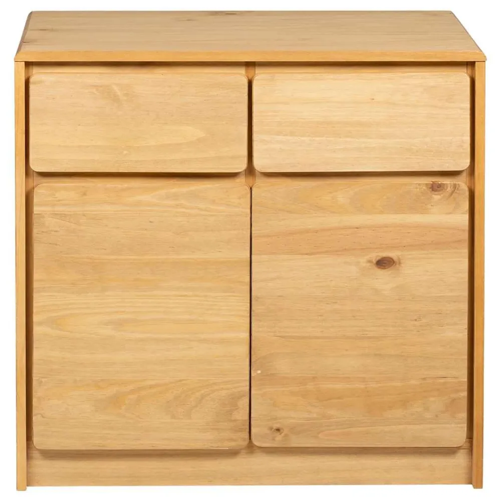 Credenza SAUDA 80x43x75,5 cm Legno Massello di Pino