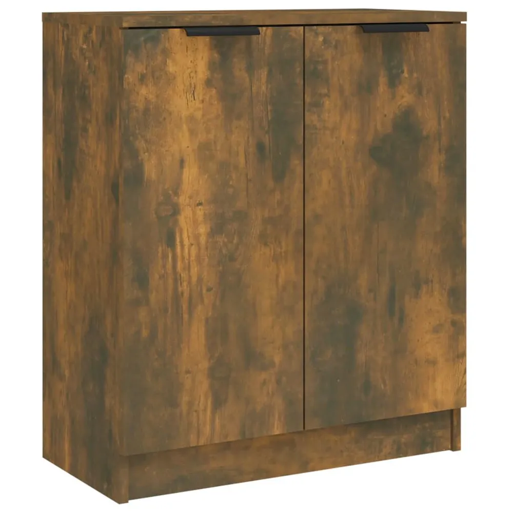 Credenza Vetrina Credenza Rovere Fumo 60x30x70 cm Legno tecnico