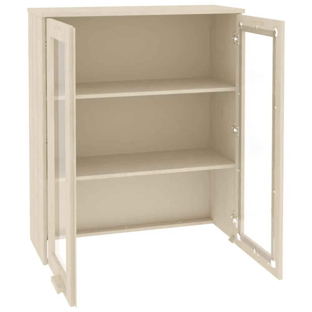 Piano Credenza HAMAR ambra 85x35x100 cm Legno Massello di Pino Antimacchia e Graffi