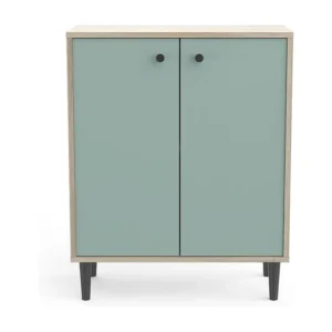Piccola credenza 2 ante L 61 cm Facile Montaggio