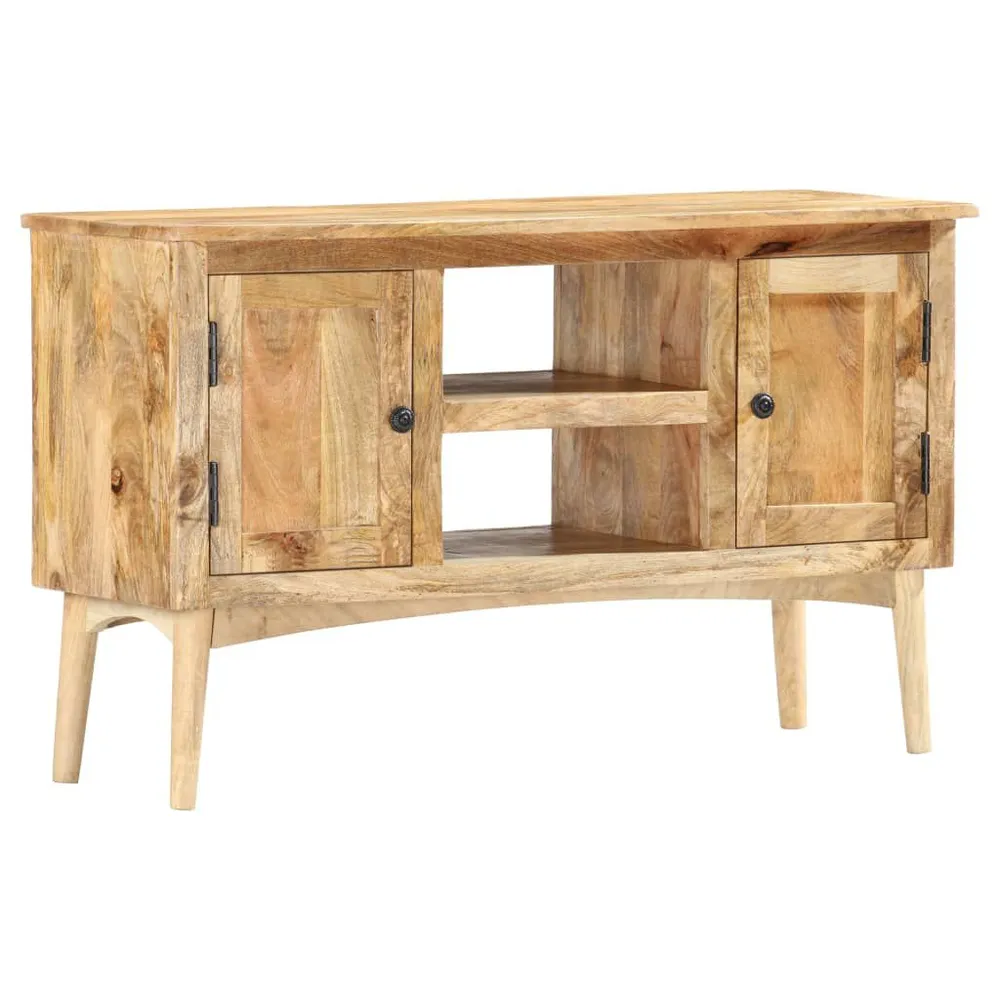 Premium Legno Massello Credenza 100x35x60 cm Legno Massello di Mango