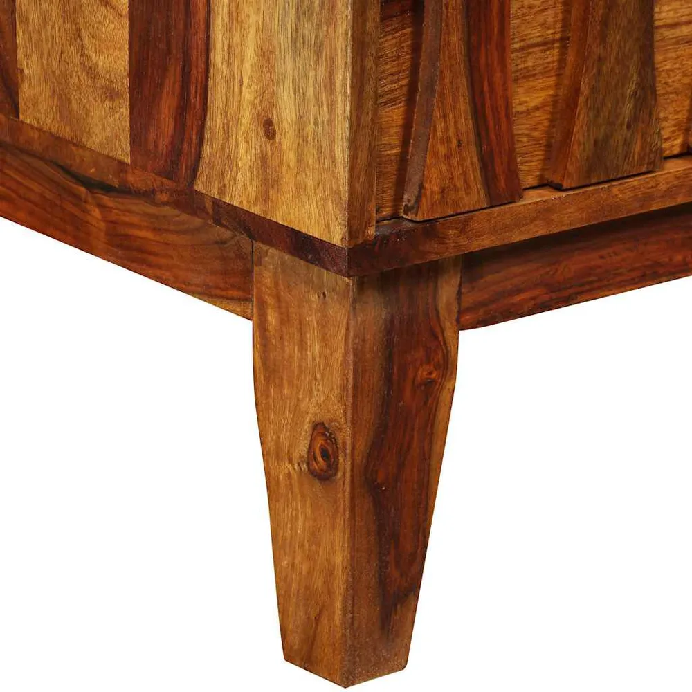 Premium Legno Massello Credenza Legno Massello di Sheesham 160x45x70 cm