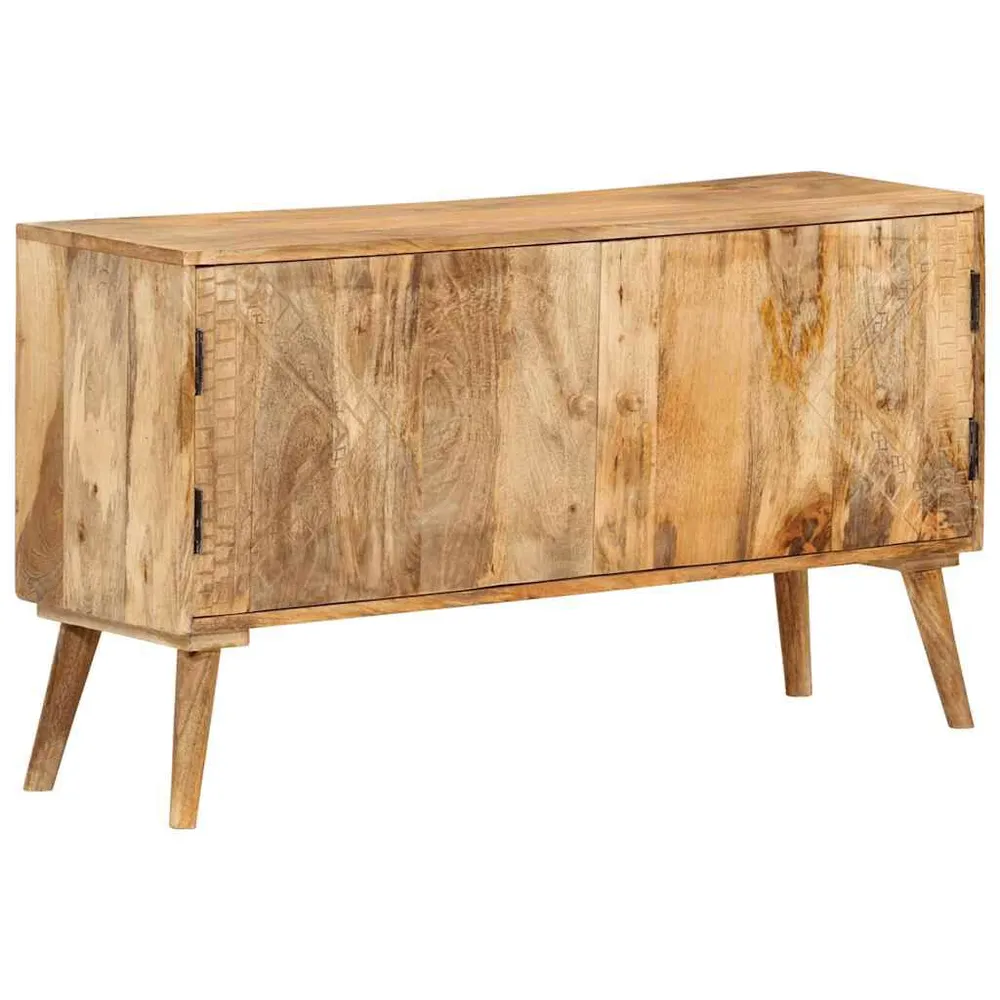 Premium Legno Massello Credenza Legno Massello di Mango 110x30x60 cm