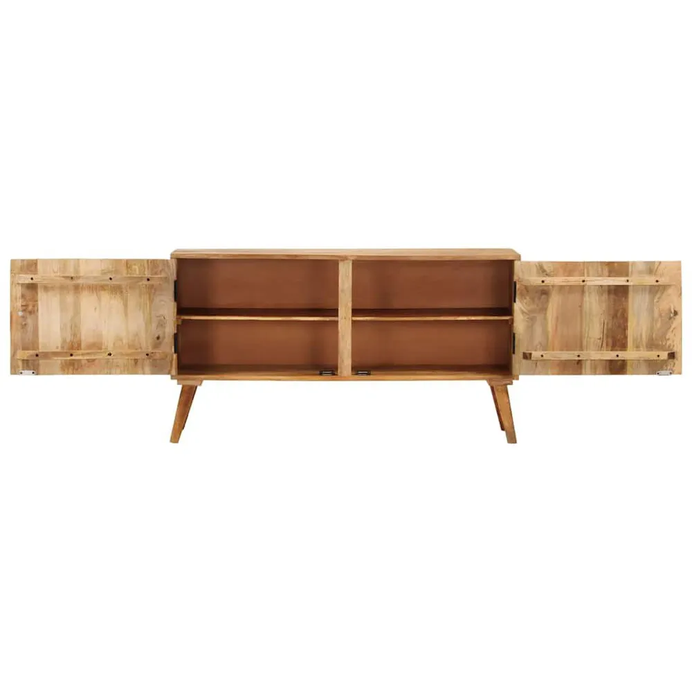 Premium Legno Massello Credenza Legno Massello di Mango 110x30x60 cm