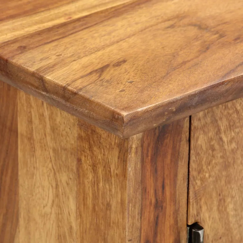 Set Sala da Pranzo Credenza 145x40x80 cm Legno Massello