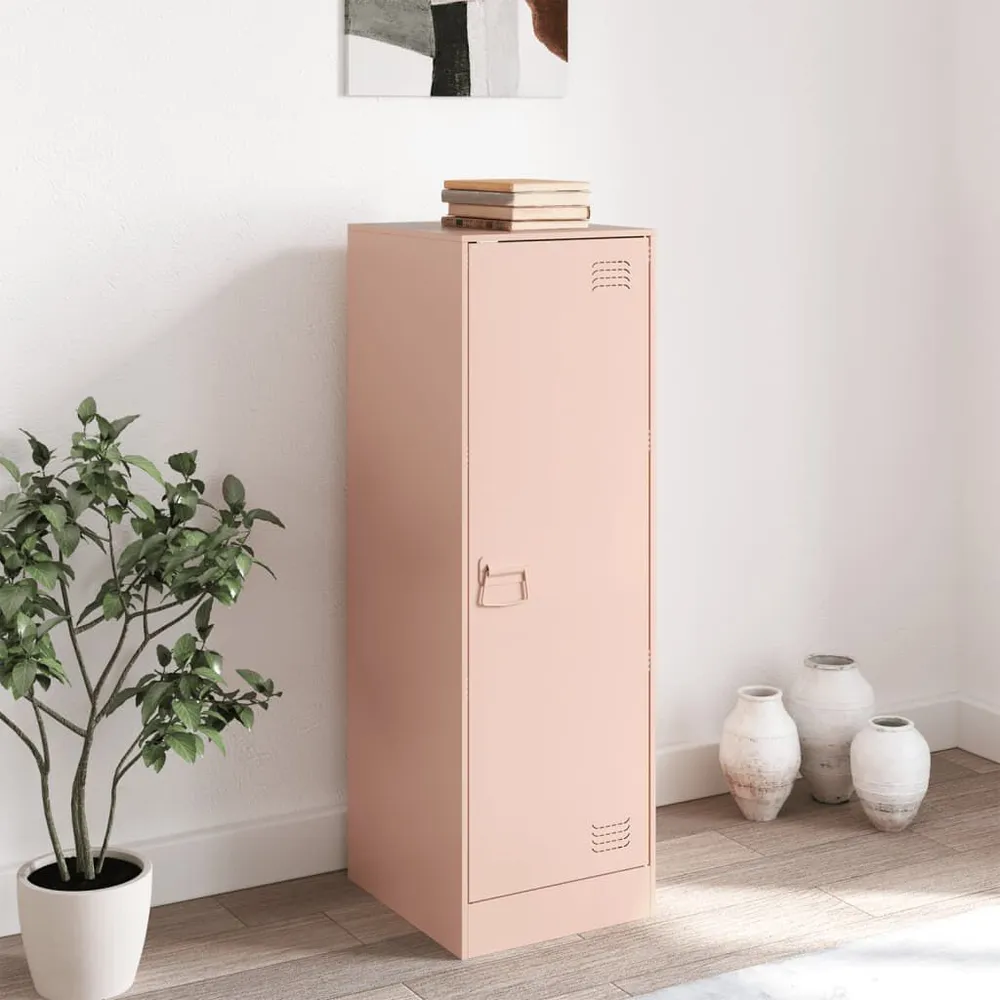 Set Sala da Pranzo Credenza Rosa 34,5x39x107 cm Acciaio
