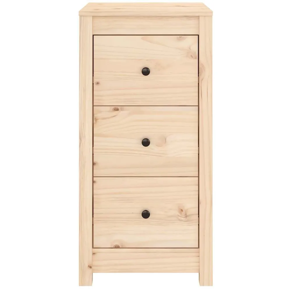 Tavolo Allungabile Credenza 40x35x80 cm Legno Massello di Pino