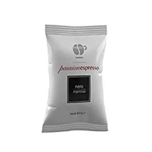 100 capsule PASSIONESPRESSO NERA LOLLO CAFFE' compatibili Nespresso