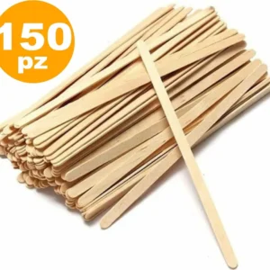 150 Pezzi Palette Stecchette Palettine Monouso Incartate Per Caffè Distributore
