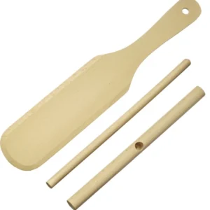 2-pc. Set crepes spatola e distributore di pasta Woody