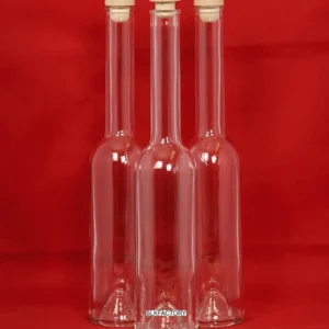 6 x 500 ml (OPI HGK) bottiglie di vetro vuote con tappo da slkfactory (Opera...