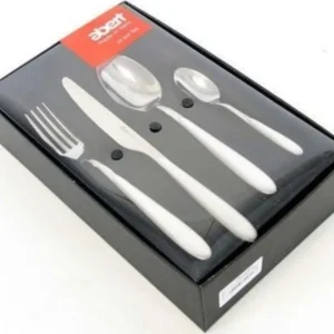 Abert Servizio Posate 24pz BIANCO/INOX RN91921N24