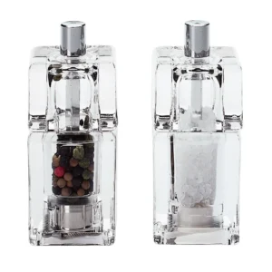 Accessori Moha doppia set pepe mulino/salata 9 cm