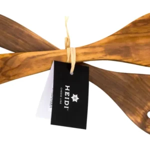 Accessori per linee di formaggio Heidi insalata Beteckke - 25 cm - Legno olivo