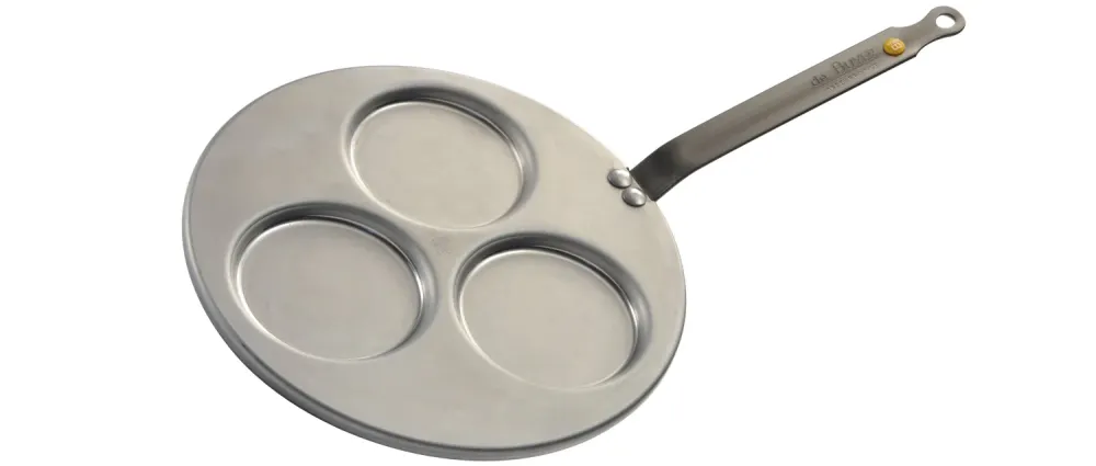 DE Acquirente Iron Iron Pan Mineral B Element Ø 27 cm per 3 Blinis, induzione DB5612.03