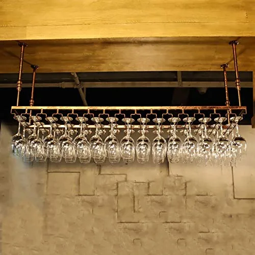 Rastrelliere per bicchieri da vino Bottiglia di vino / stand Bicchiere da vino, Ciondolo vetro per vino Creativo Can Hang...