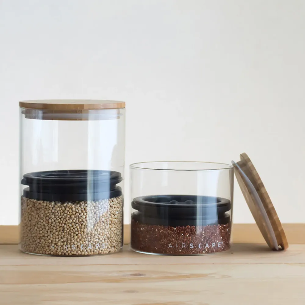 Contenitore per caffè AIRSCAPE®, 850 ml, vetro
