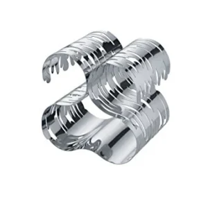 Alessi Barkcellar BM03 - Portabottiglie di Design Acciao Inox 18/10, Lucido