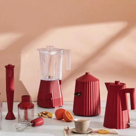 Alessi Bollitore Elettrico Plissé Rosso 170 cl