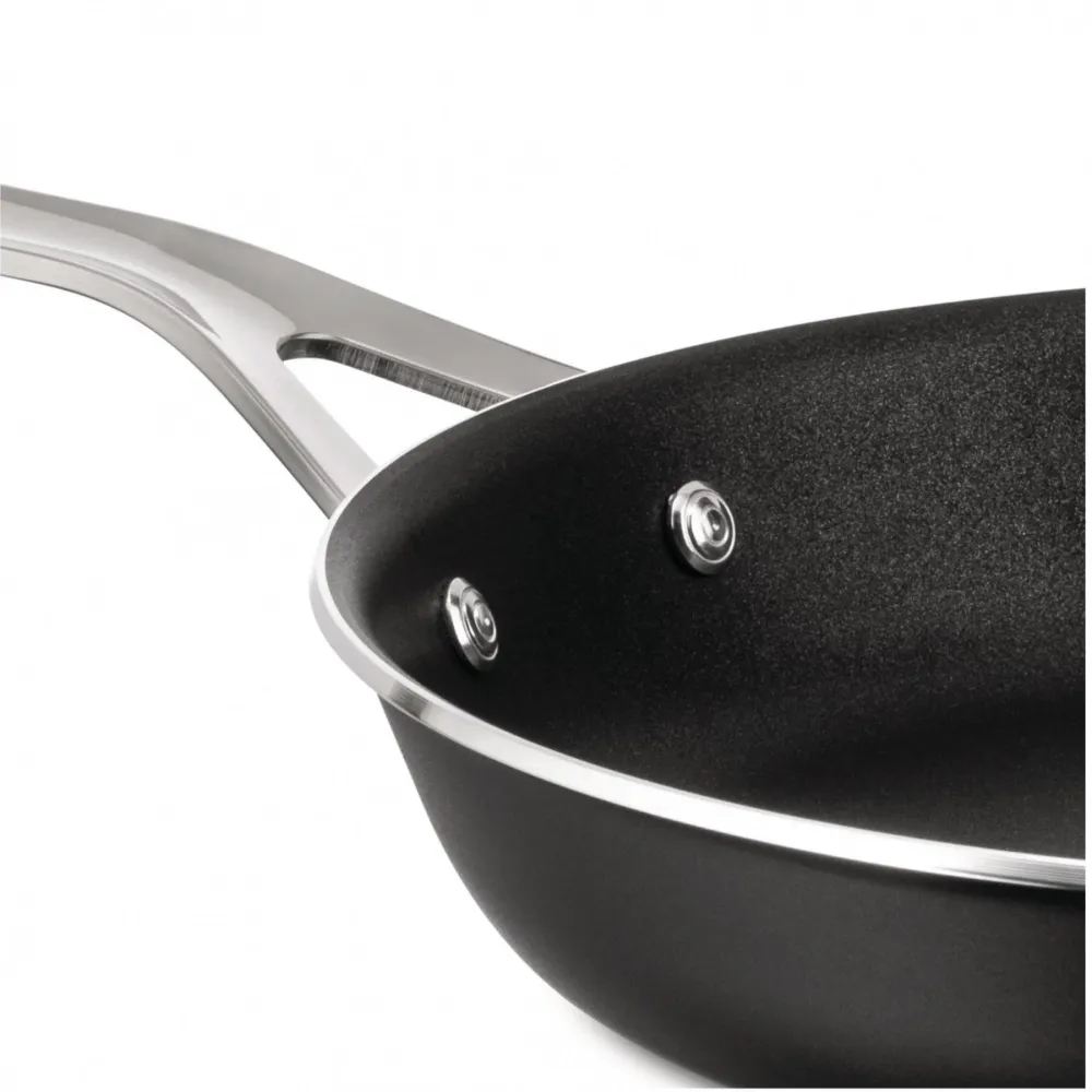 Alessi Pots&pans padella cm 24 induzione antiaderente AJM110/24B con amico acciaio