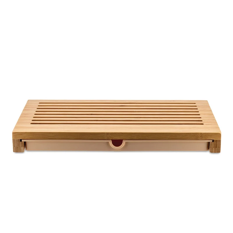 Alessi Tagliere Sbriciola per pane bamboo 42x27 cm