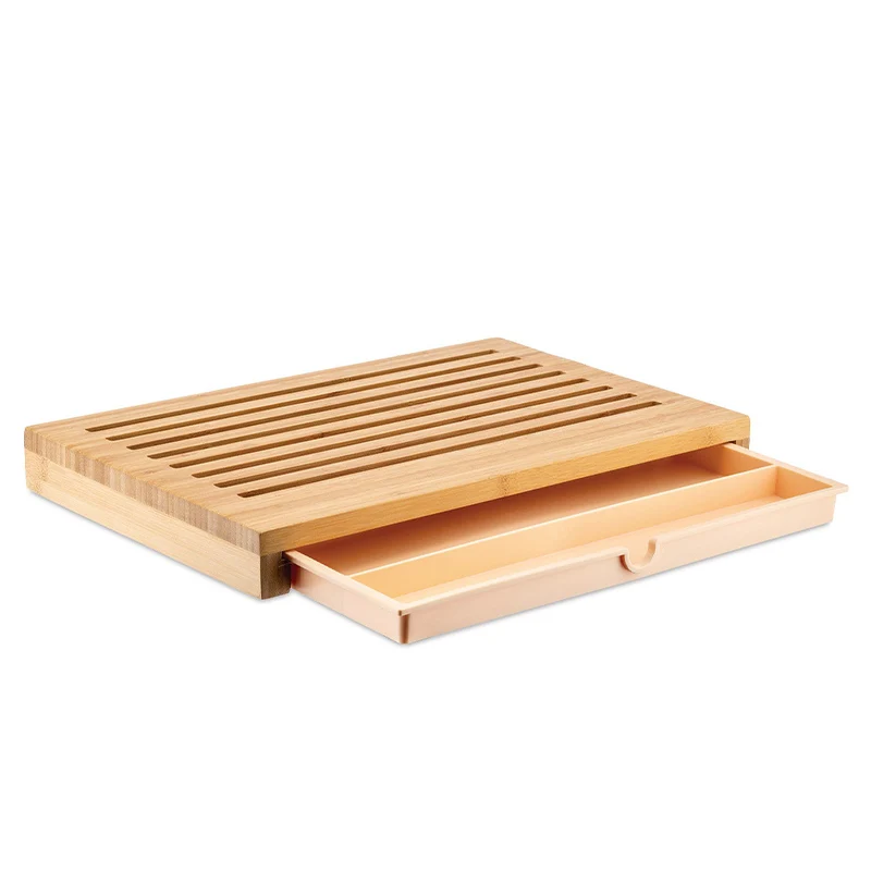 Alessi Tagliere Sbriciola per pane bamboo 42x27 cm
