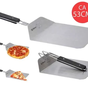 Alpina pala per pizza acciaio inox / polipropilene e gomma termoplastica 52,5x25x6cm