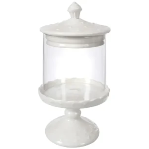Alzata cupcake bianca p. d.14xh.26cm