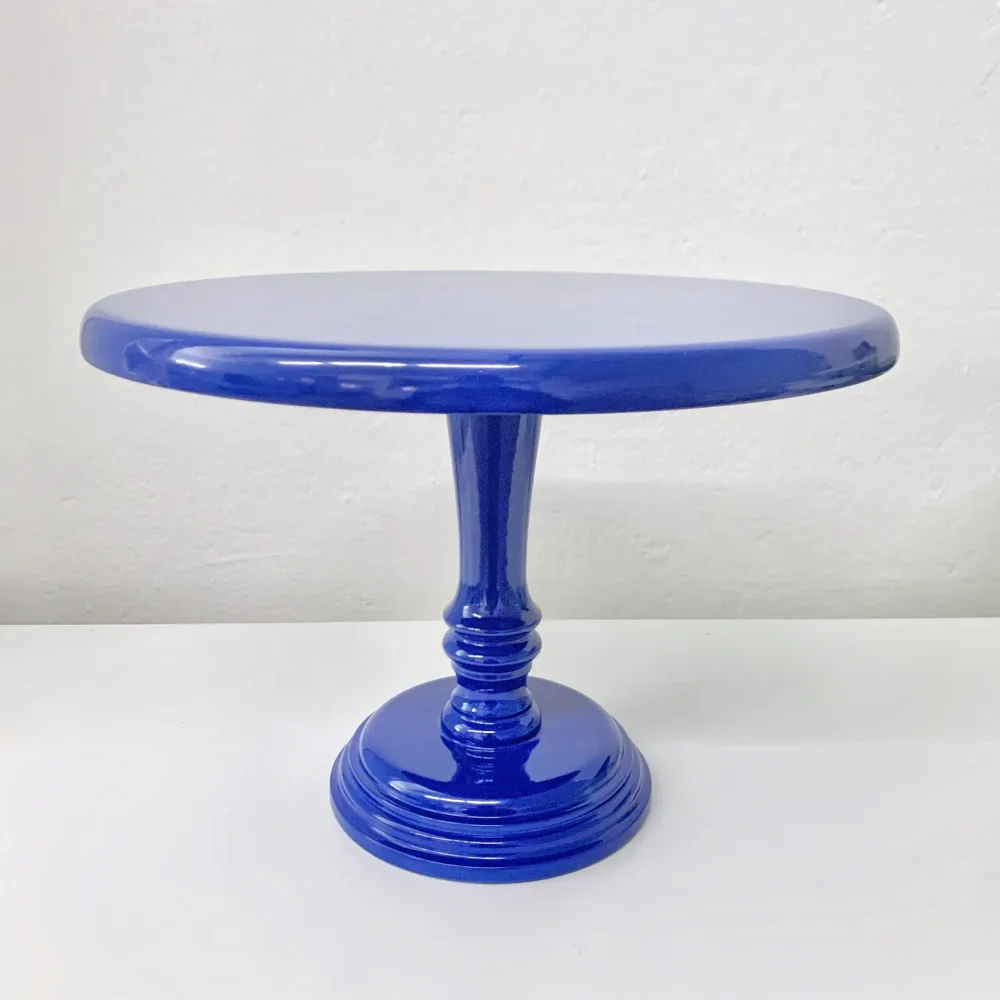 alzata per torta - blu