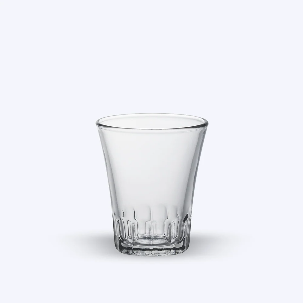 AMALFI - Tazza vetro trasparente 9 cl (set da 4)