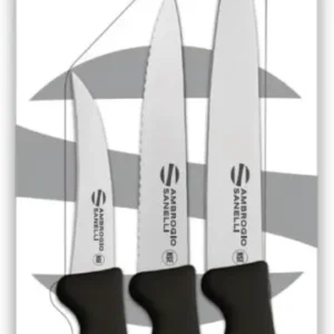 Ambrogio Sanelli - Set 3 Spelucchini Blister SX99V03B