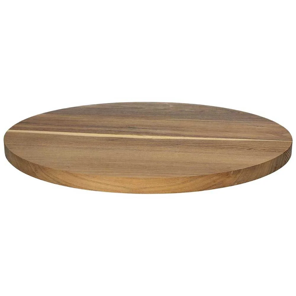 Andrea Fontebasso Tagliere Rotondo Girevole Legno Marrone D40 cm