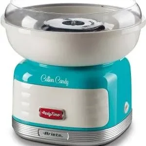 Ariete 2973 - cotton candy party time - macchina per zucchero filato compatibile con zucchero semolato e caramelle dure -...