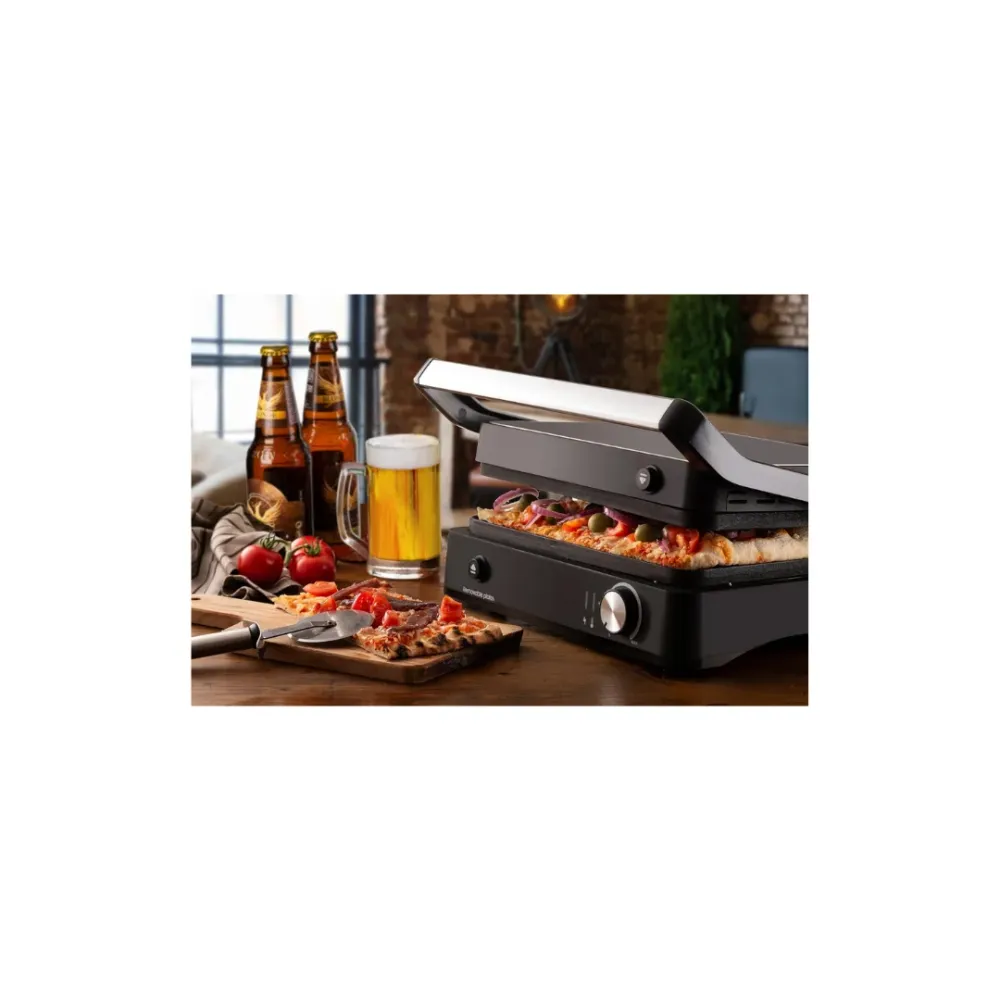 Ariete Bistecchiera Elettrica MetalGrill 3 1, 2000W 1934/00