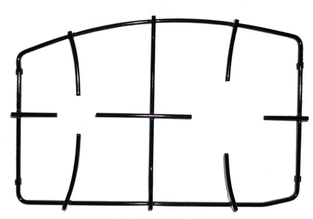 ARISTON GRIGLIA PER CUCINA SMALTATA NERA 2 FUOCHI CM 38 X 24,5 P 296