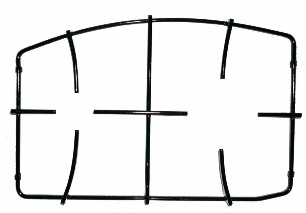 ARISTON GRIGLIA PER CUCINA SMALTATA NERA 2 FUOCHI CM 38 X 24,5 P 296