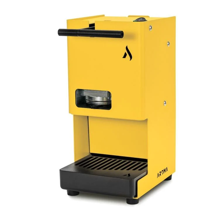 AROMA EGO' MACCHINA DA CAFFE ESPRESSO CIALDE 44MM CON LED GIALLO MADE ITALY