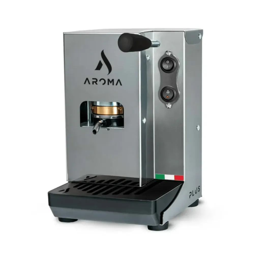 Aroma Plus Silver – Macchina da caffè espresso capsule E.S.E premium italiana