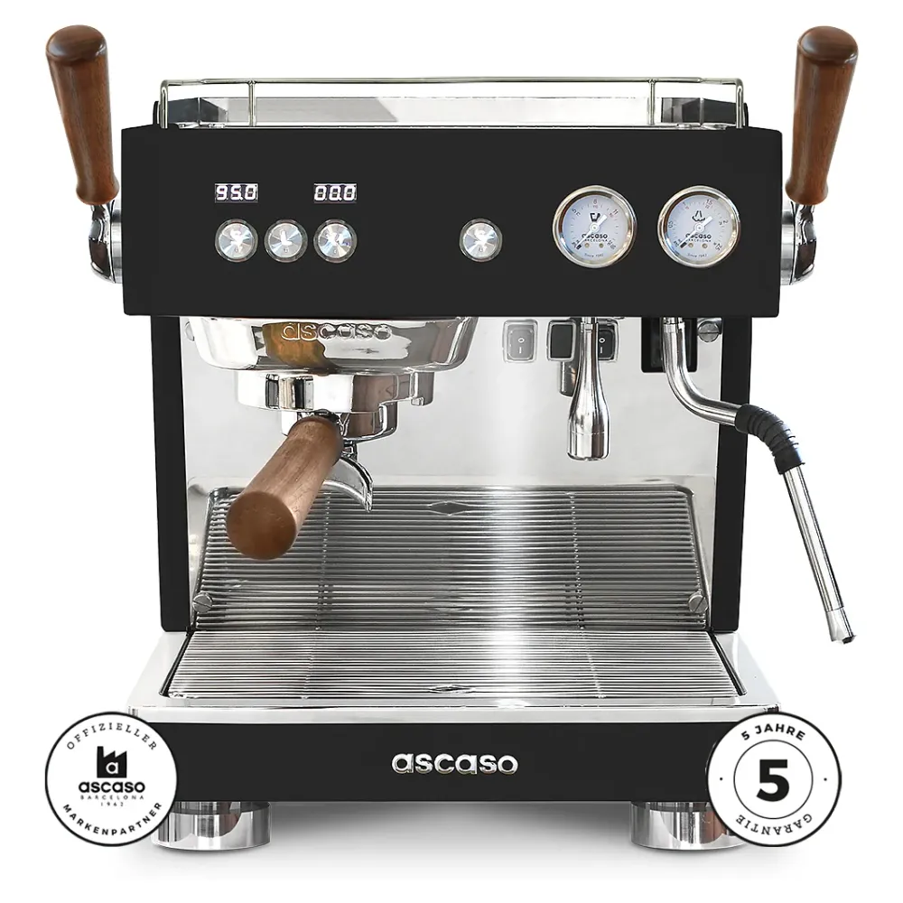 Ascaso Baby T Plus con Flow Control Bundle con Fiorenzato Allground Sense GBW