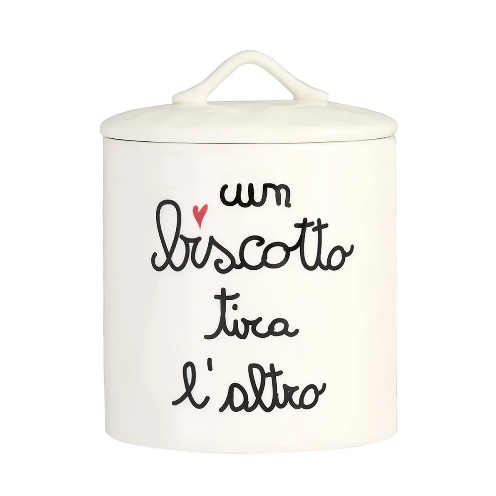 Barattolo Biscotti "Un Biscotto tira l'altro"
