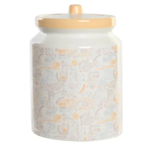 Barattolo dolomite 15x15x21cm 2,35l colore giallo