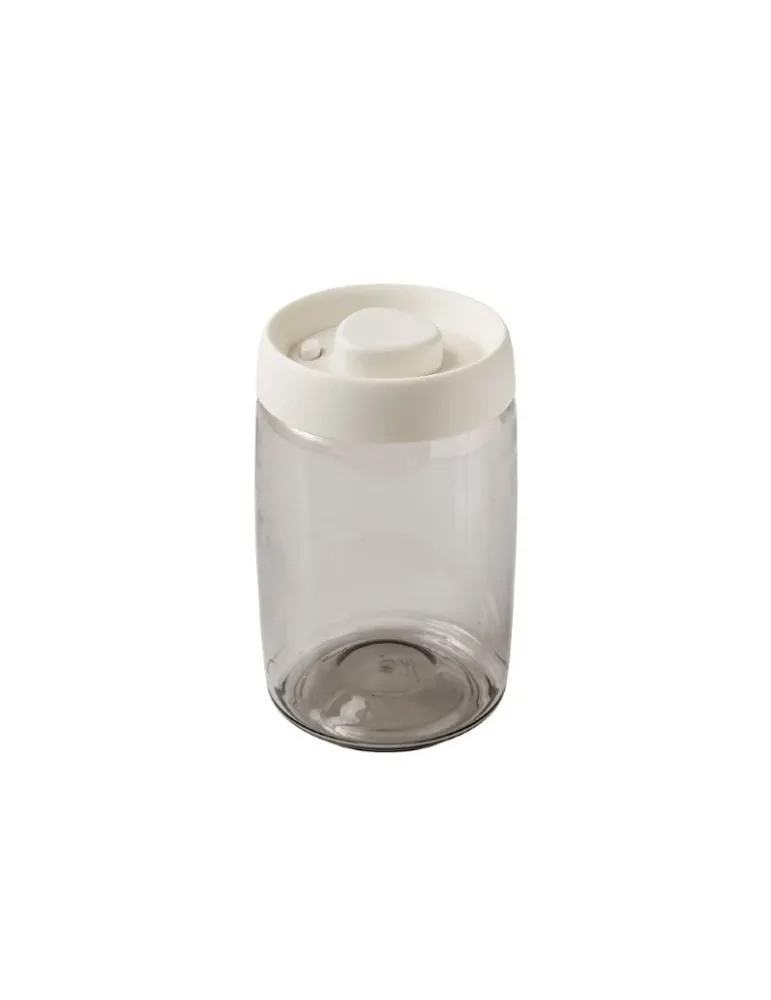 BARATTOLO ERMETICO/SOTTOVUOTO FUME/BIANCO PLASTICA BRANDANI 600gr