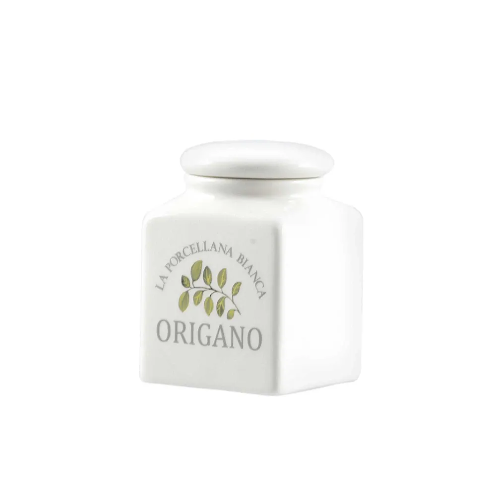Barattolo Porcellana Origano