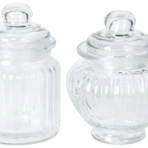 Barattolo vetro 12cm 2 assortimenti