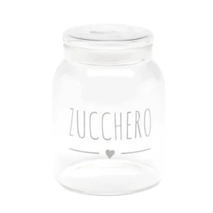 Barattolo vetro borosilicato *Zucchero* 1300 ml