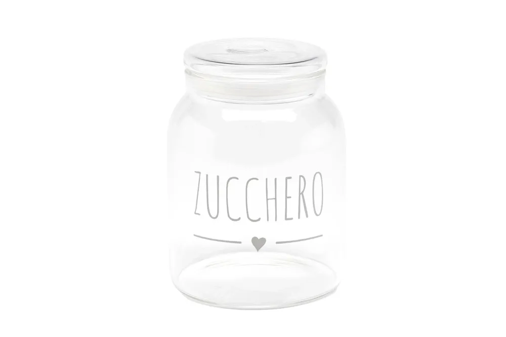 Barattolo vetro borosilicato *Zucchero* 1300 ml