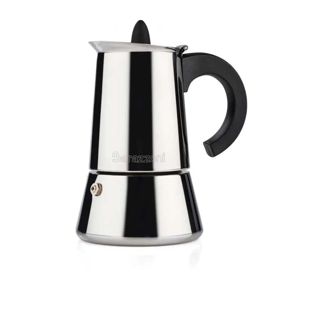 BARAZZONI La Caffettiera Inox 4 Tazze - 830008004