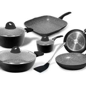 Batteria 10 pezzi stone black y00agd0398/g